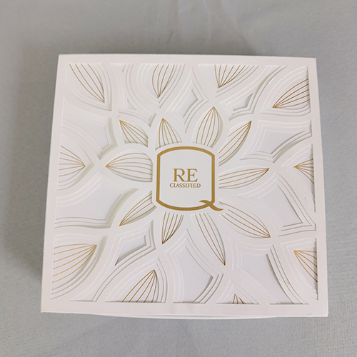 white clothing gift box